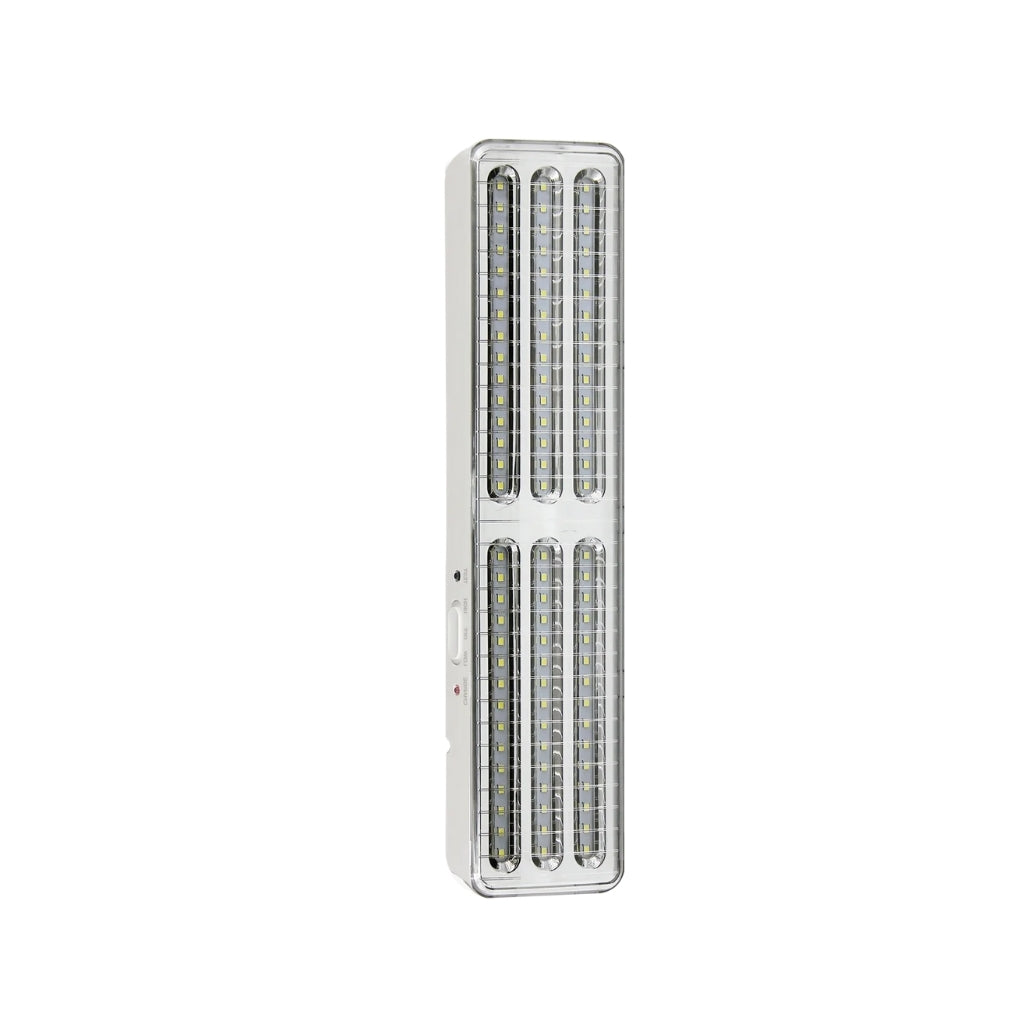 Luminario de emergencia 9W (500lm) 90 LEDs 34cm luz fría 6500K 127V, batería recargable de Philco