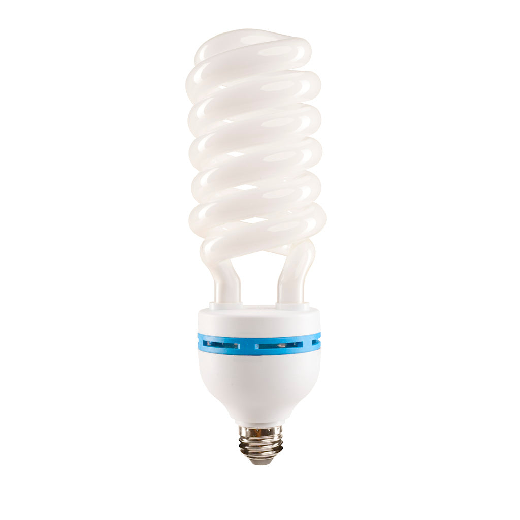 Lámpara espiral fluorescente 65w 127V E26 luz fría 6500K T5 10,000hr de Philco