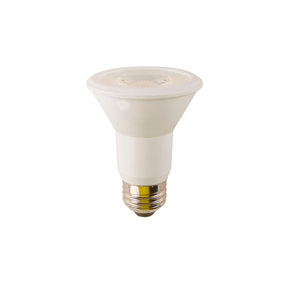 Par20 8w atenuable 38° luz fría 6500K o luz cálida 3000K 120V E26 25,000hr de Philco
