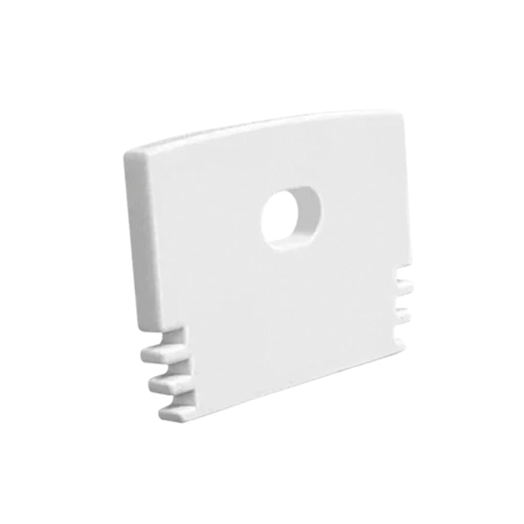 Tapa inicial con agujero para perfil de aluminio 57093 de Philco