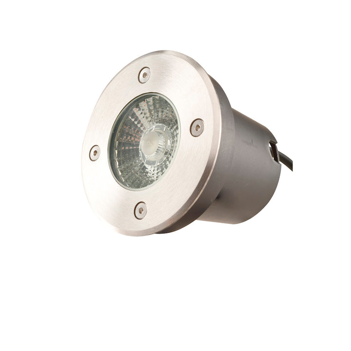 Empotrado a piso 9W LED 30° luz cálida 3000K acabado acero inoxidable IP65 100-240V de Philco