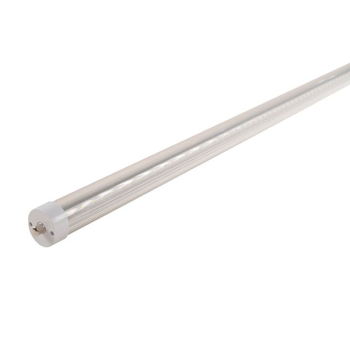 Tubo LED 36w 240cm luz fría 6500K 110-240V FA8 cuerpo de aluminio con policarbonato transparente conexión ambos lados 25,000hr de Philco