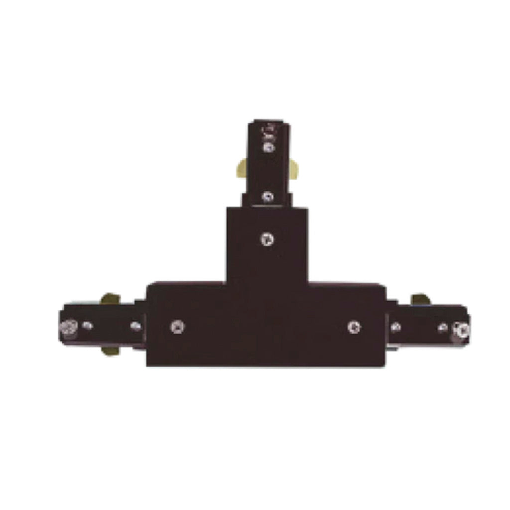 Conector T para riel para sobreponer de 3 vías color negrp de Philco