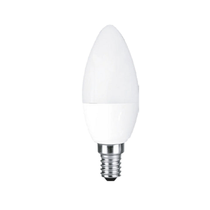 Vela LED 4w E14 luz fría 6500K pantalla opalina 100-240V de Philco