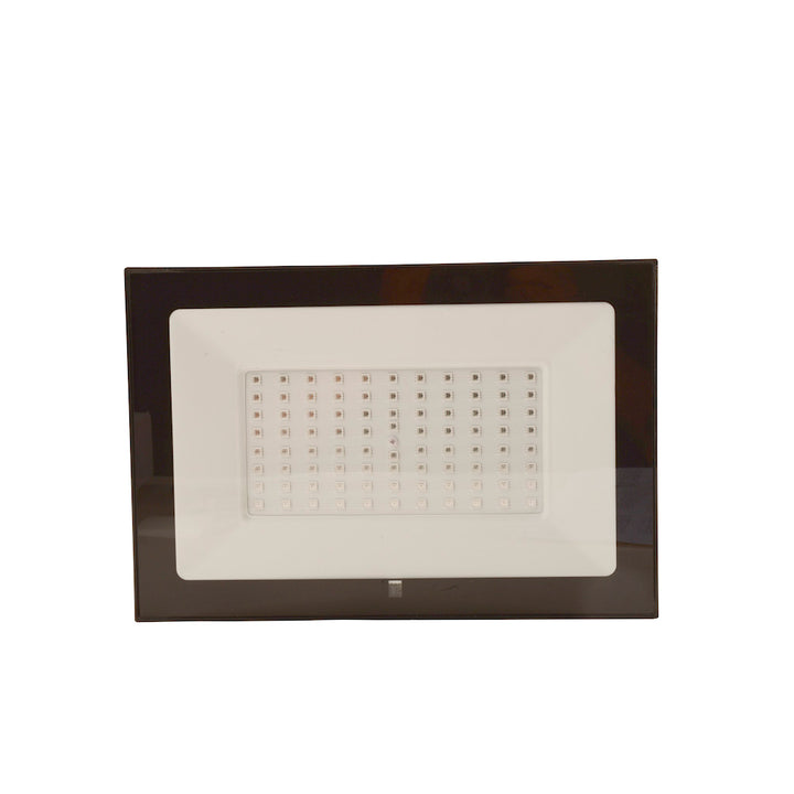 Reflector exterior RGB 100W incluye control remoto (4 diferentes efectos y 12 colores base) 100-240V IP65 FP>0.9 de Philco