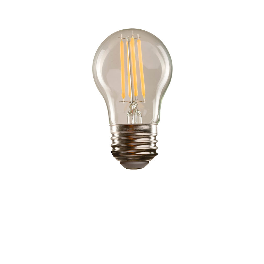 Bulbo LED 1W luz cálida 3000K ST14 127V base E26 cuerpo de plástico ámbar de Philco (repuestos para claves 57379 y 57267)