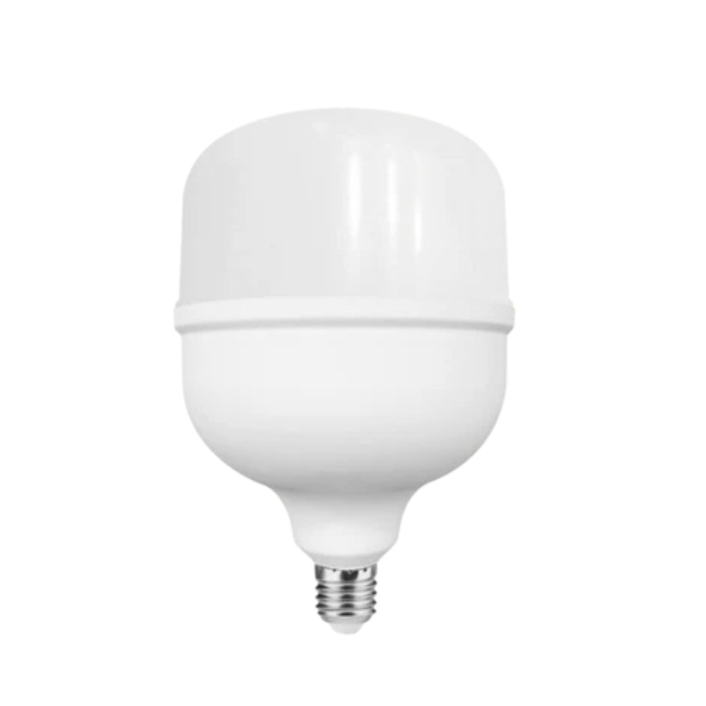 Bulbo LED 40W alta potencia cuerpo de PC compacto E26 (incluye adaptador E39) luz fría 6500K 100-240V 25,000hr de BrillaMax