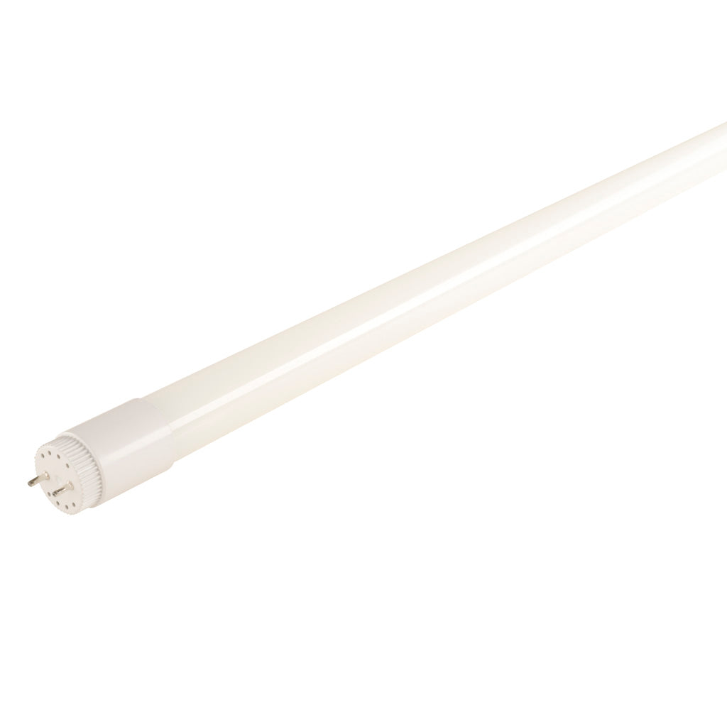 Tubo LED T8 de cristal opalino 18w luz fría 6500K o neutra 4100K G13 conexión ambos lados 100-240V de Philco