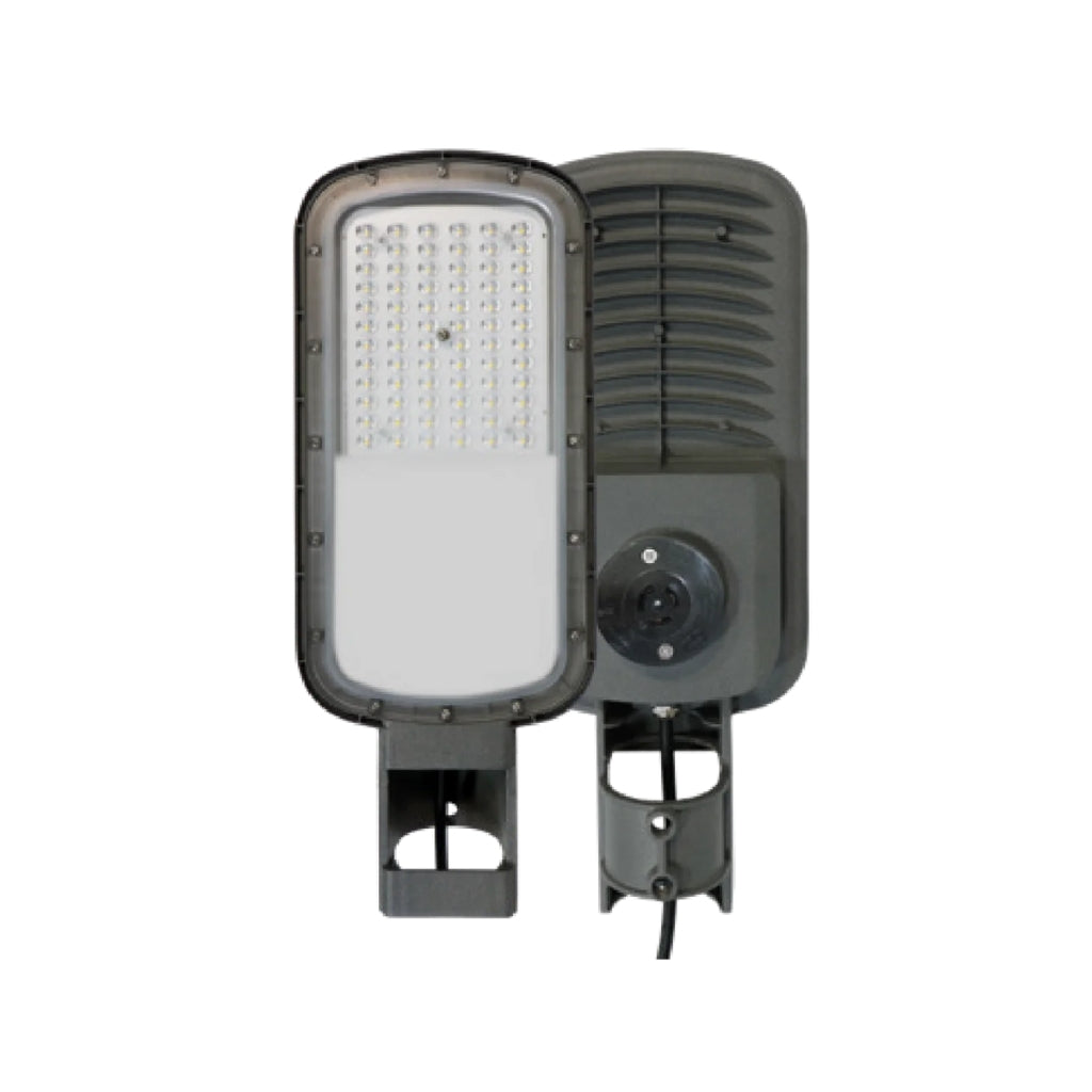 Luminario de vialidad LED 60W (10,200lm) 4000K curva II media, con receptaculo y fotocelda de 3 pines, protección 10kV, IP65, F.P.>0.97, 100-277V, NOM-031, NOM-003 de Philco