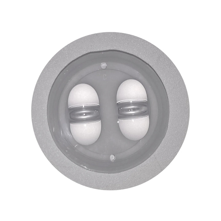 Luminario de emergencia tipo downlight para empotrar y sobreponer acabado blanco 4W 4000K IP65 45° (incluye optica 80°, 125° y corredor) bateria de litio 2hr de autonomia de Philco