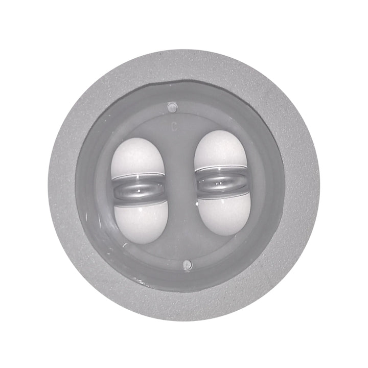 Luminario de emergencia tipo downlight para empotrar y sobreponer acabado negro 4W 4000K IP65 45° (incluye optica 80°, 125° y corredor) bateria de litio 2hr de autonomia de Philco